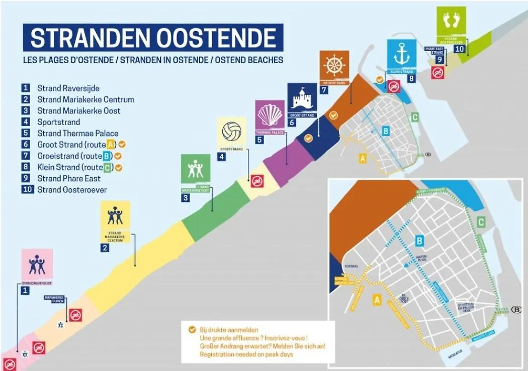 Vakantieappartement Emiel Centrum Oostende Met Garage Ostend