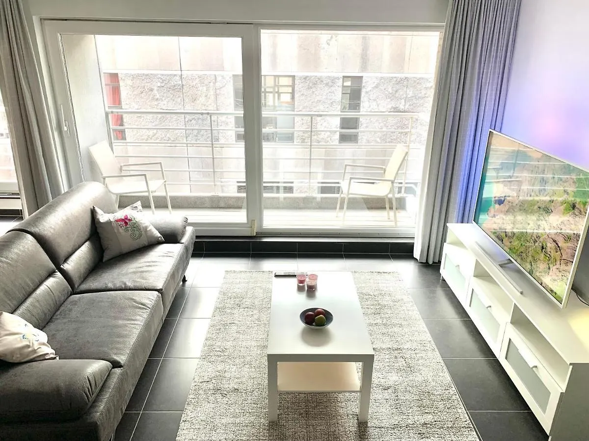 Apartmán Vakantieappartement Emiel Centrum Oostende Met Garage